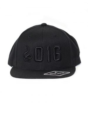 S016 snapback black snake legend