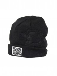 Short Black Beanie Sneak Legend