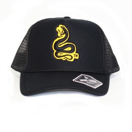 snake summer baseball trucker black