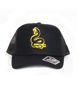 snake summer baseball trucker black