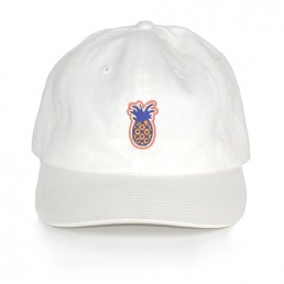 white pinapple cap snake legend front