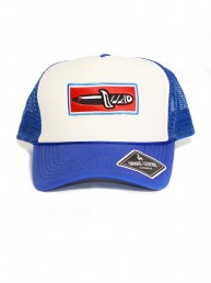 knife summer blue baseball trucker