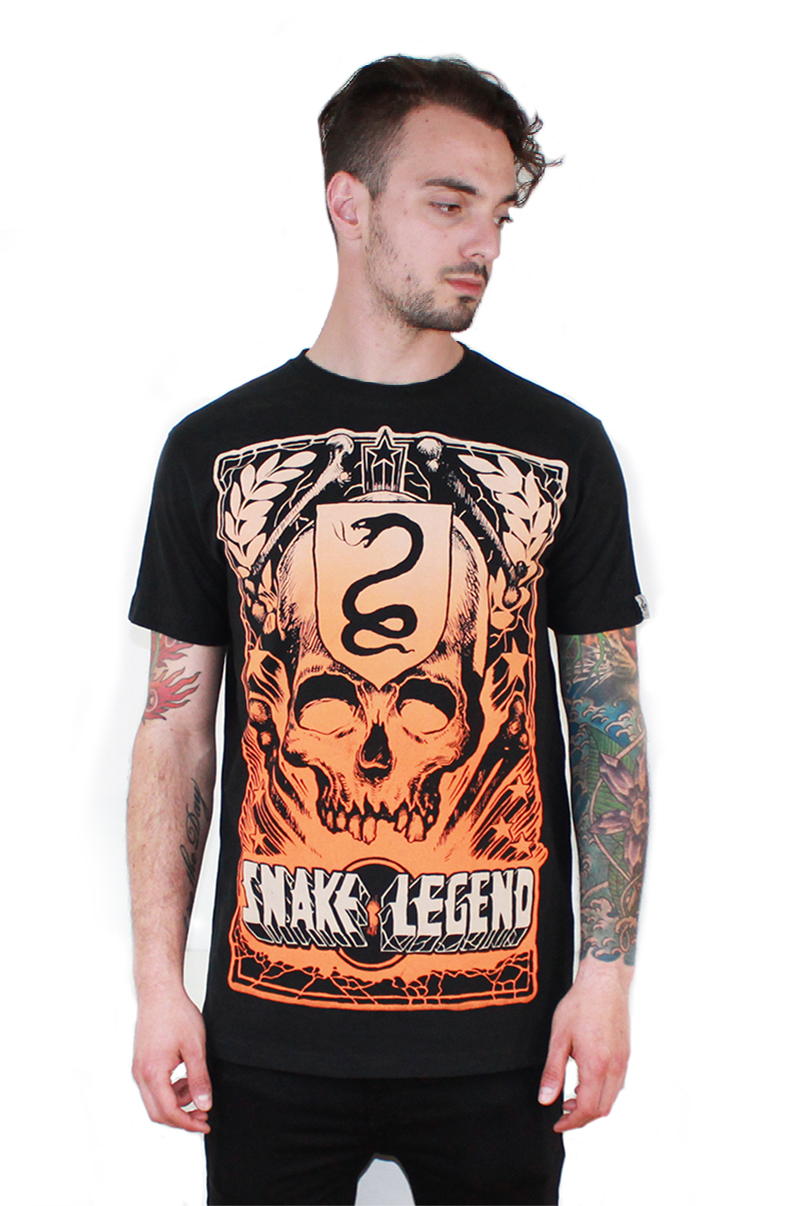 SKULL EXPLOSION T-SHIRT – Snake Legend