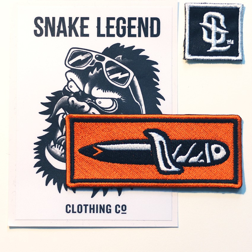 knife patch snake legend