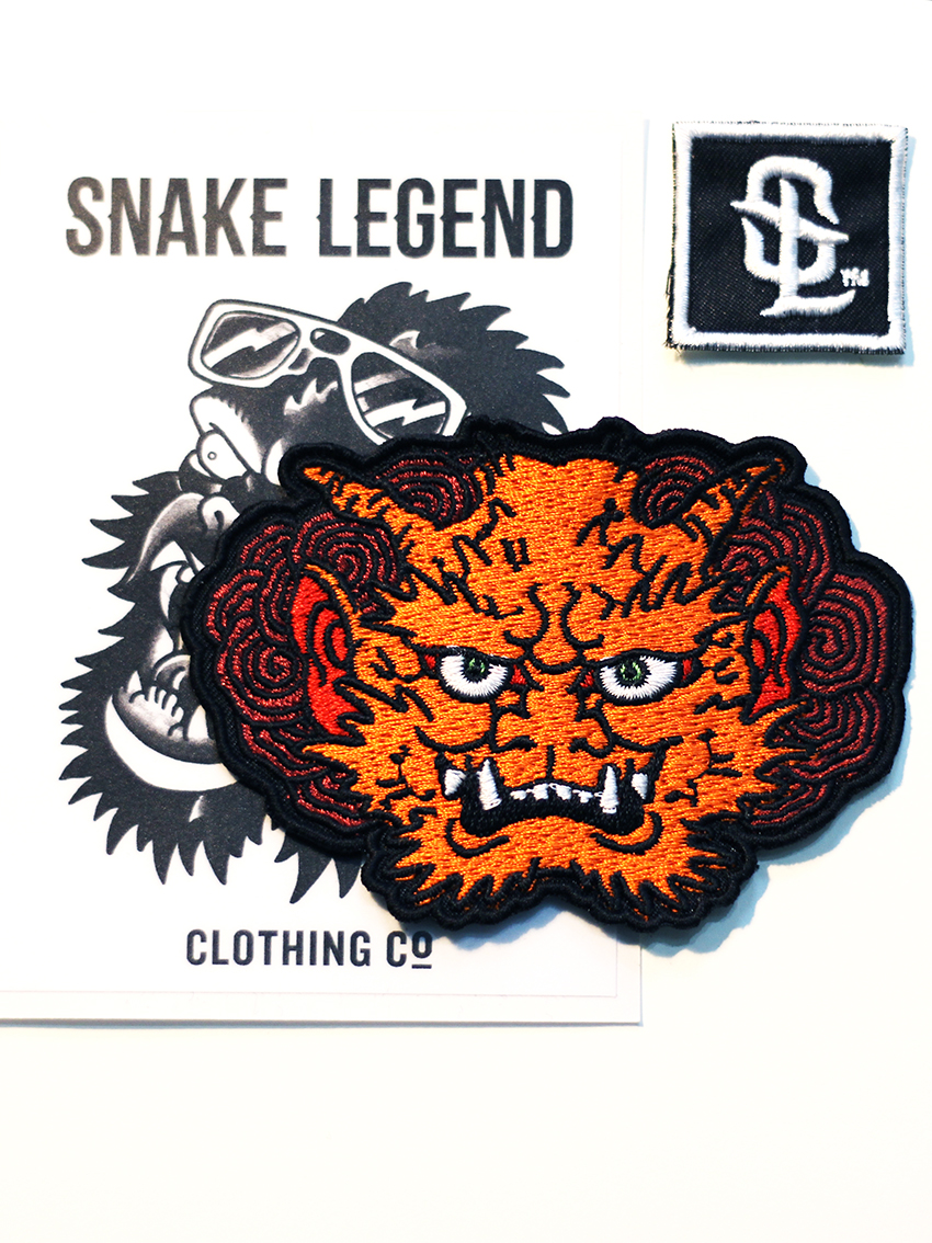orange demon patch by snake legend