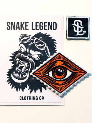 one eye patch by snake legend