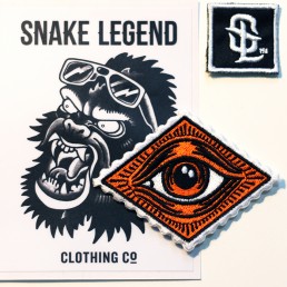 one eye patch by snake legend