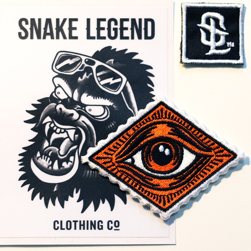 one eye patch by snake legend