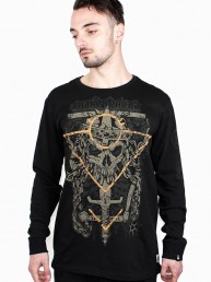 immortal snake legend black long sleeve shirt men