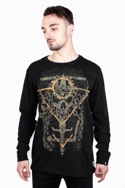 immortal snake legend black long sleeve shirt men